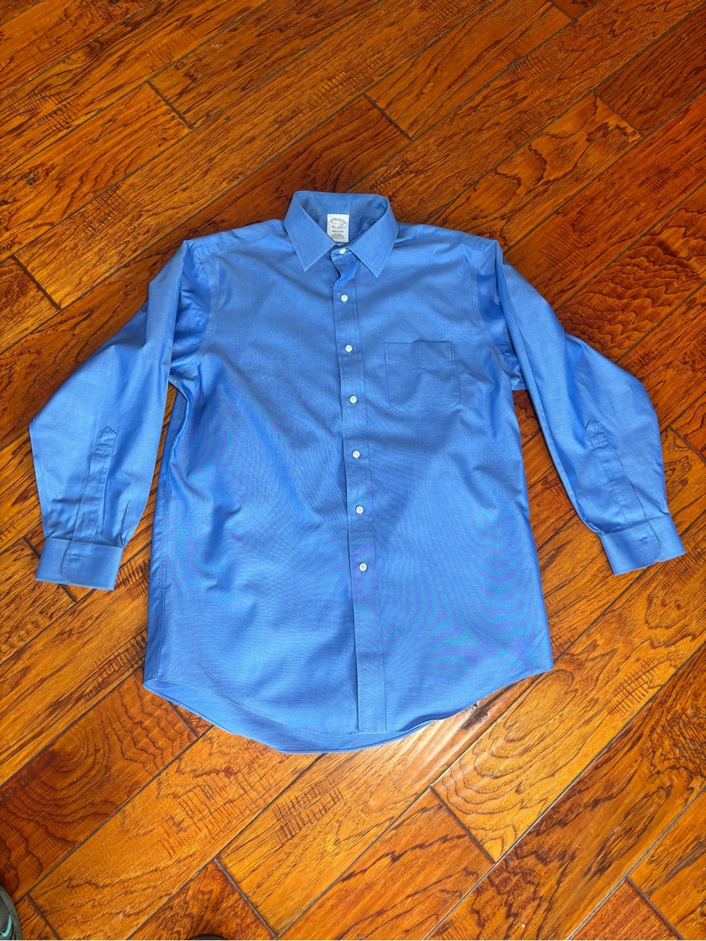 Brooks Brothers Classic Oxford Button-Up Shirt in Blue Madison